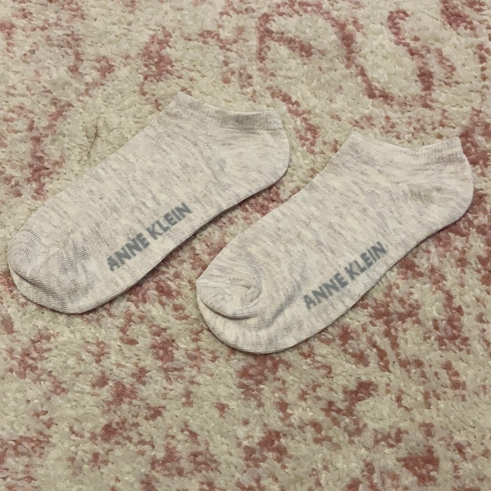Tannish socks.